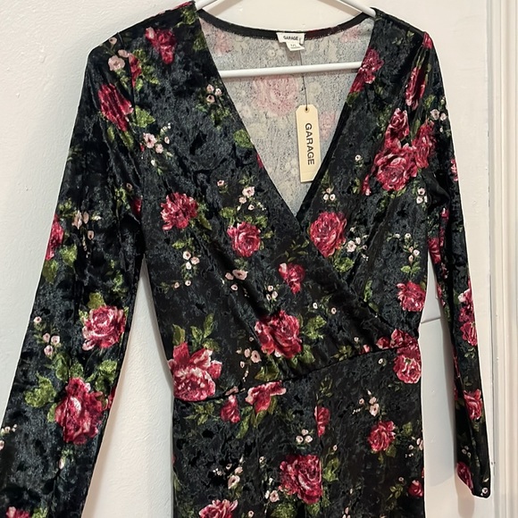 Garage velvet dress - Picture 1 of 5